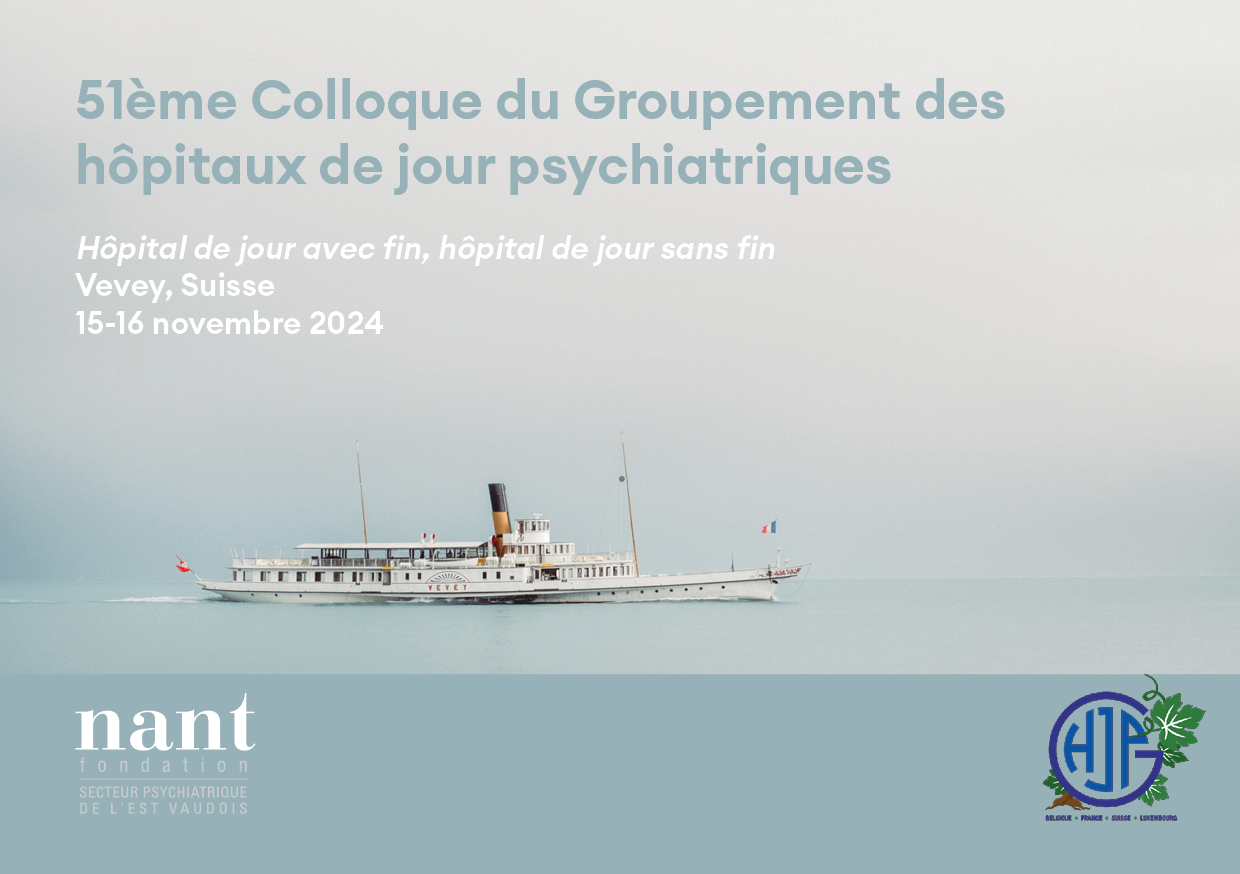 GROUPEMENT DES HOPITAUX DE JOUR PSYCHIATRIQUES - Colloque 2024